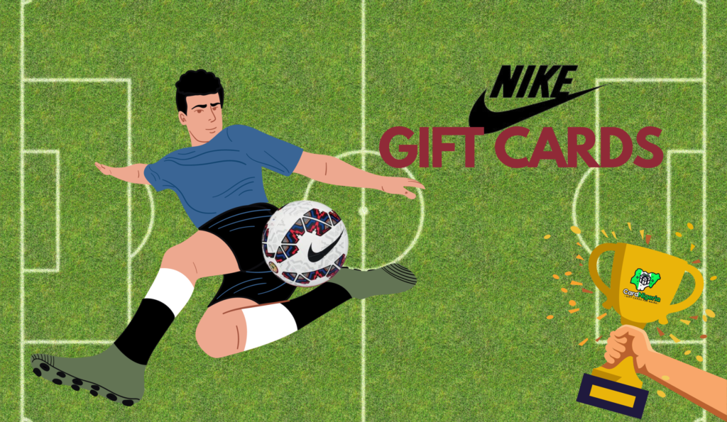 The cover of "Celebrate the 2024 UEFA Euros with Nike Gift Cards"