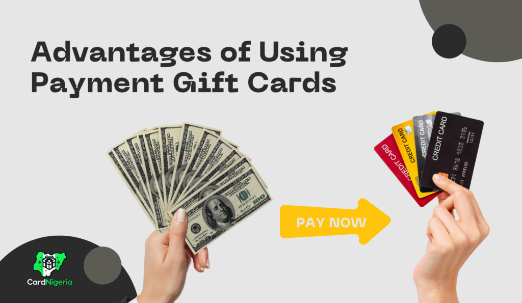 The cover of “Advantages of Using Payment Gift Cards“