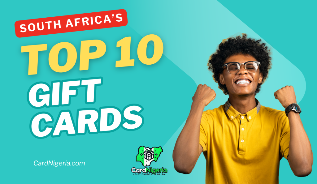 the cover of "South Africa’s Top 10 Gift Cards for Every Occasion"blog